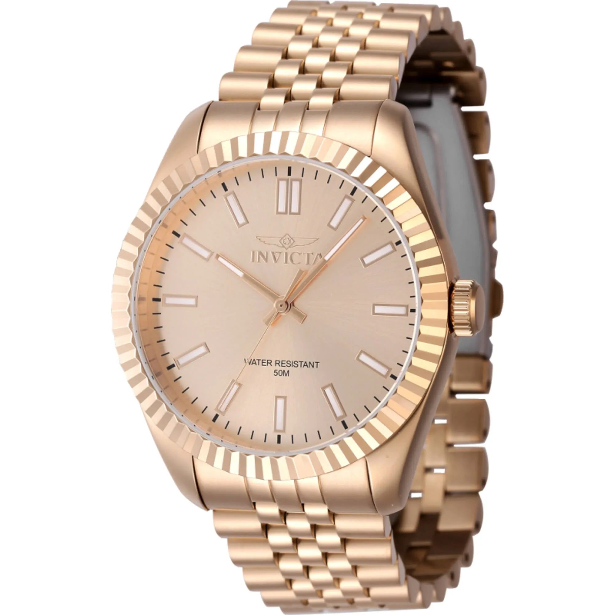 Invicta Men's Watch - Specialty Rose Gold Tone Dial Stainless Steel Bracelet | 47493 Invicta Men's Watches