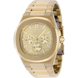 Invicta Men's Watch - Speedway Quartz Day-Date Gold Tone Dial Bracelet | 48525 Invicta Men's Watches