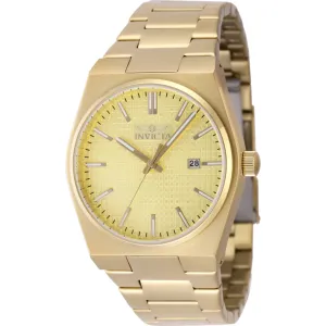 Invicta Men's Watch - Speedway Quartz Gold Tone Dial Stainless Steel Bracelet | 48398 Invicta Men's Watches