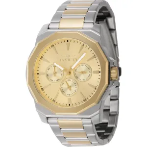 Invicta Men's Watch - Speedway Quartz Gold Tone Dial Two Tone Bracelet | 46846 Invicta Men's Watches