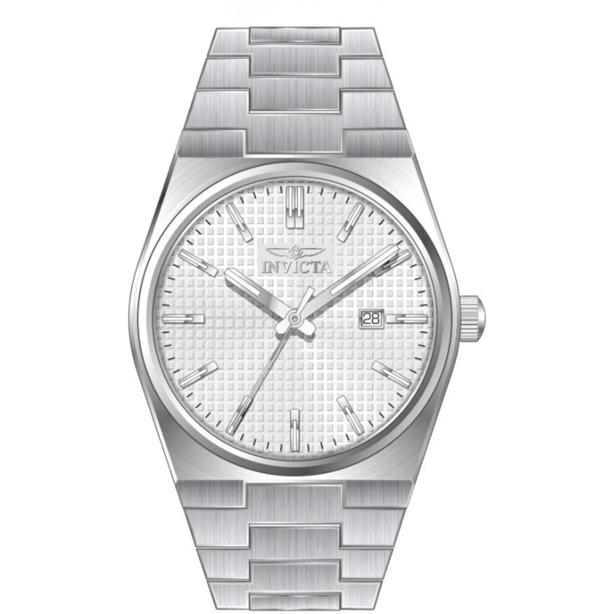 Invicta Men's Watch - Speedway Quartz Silver Dial Stainless Steel Bracelet | 48393 Invicta Men's Watches