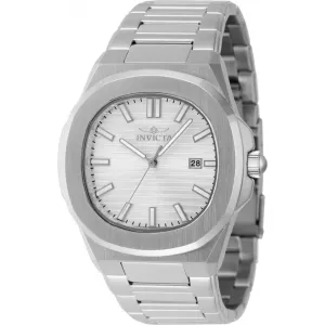 Invicta Men's Watch - Speedway Quartz Silver Tone Dial Steel Bracelet | 48318 Invicta Men's Watches