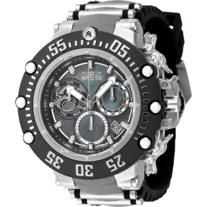 Invicta Men's Watch - Subaqua Quartz Chrono Platinum and Silver Mop Dial Strap | 47612 Invicta Men's Watches