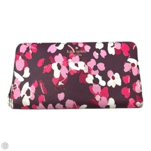 Kate Spade Bags Young Lane Lacey Floral Wallet Designer By Kate Spade, Size: Medium