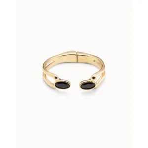 Kingdom Black Metal Faceted Crystal Bracelet Unode50 Jewelry And Accessories