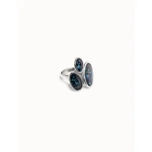 Kingdom Blue Faceted Crystal Ring Unode50 Jewelry And Accessories