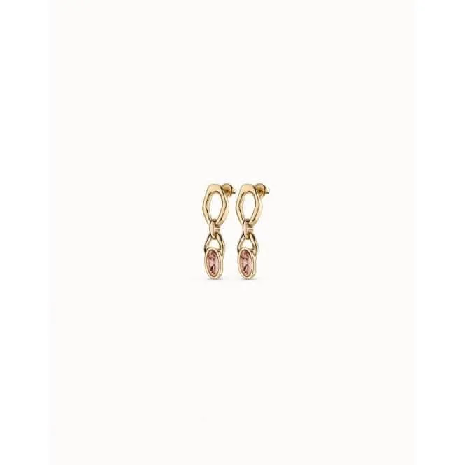 Kingdom Pink Faceted Crystal Earrings Unode50 Jewelry And Accessories
