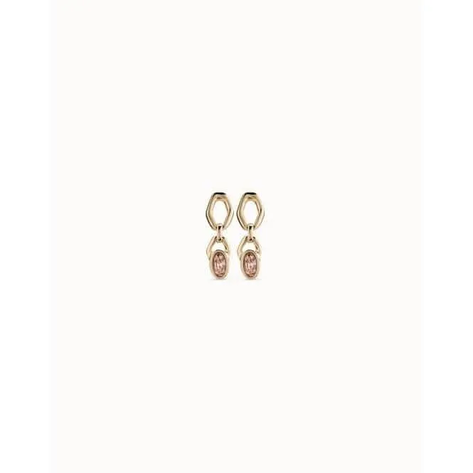 Kingdom Pink Faceted Crystal Earrings Unode50 Jewelry And Accessories