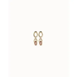 Kingdom Pink Faceted Crystal Earrings Unode50 Jewelry And Accessories