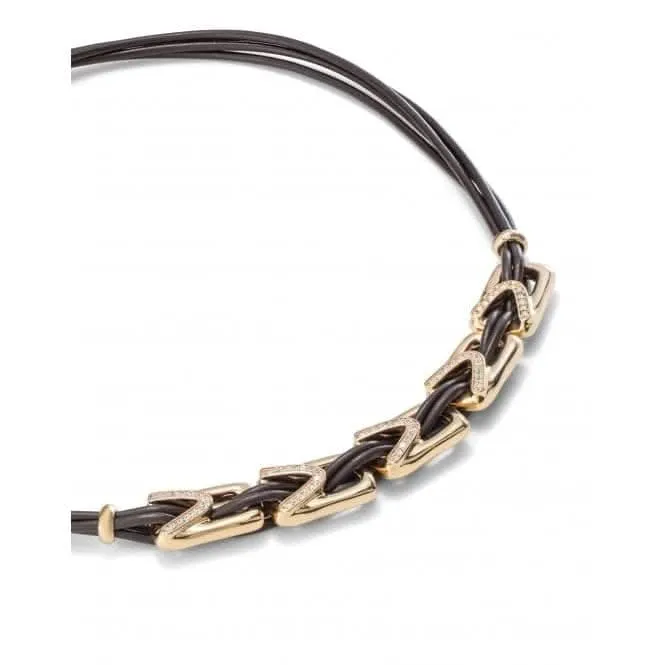 Ladies Brave Gold Daring Topaz Necklace COL1873BLNORO0U Unode50 Jewelry And Accessories
