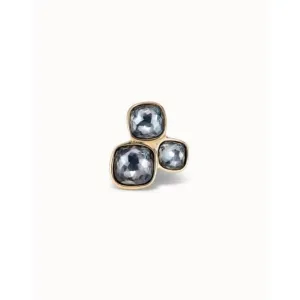 Ladies Grey Faceted Crystal Ring Unode50 Jewelry And Accessories