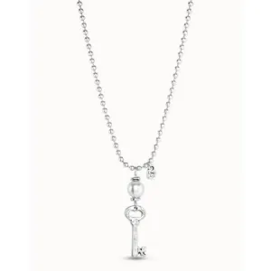 Llavestruz White Metal Pearl Shell Necklace Unode50 Jewelry And Accessories