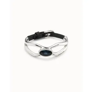 Lord Blue Metal Faceted Crystal Bracelet Unode50 Jewelry And Accessories
