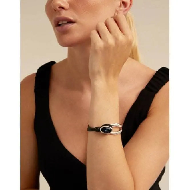 Madame Blue Metal Faceted Crystal Bracelet Unode50 Jewelry And Accessories