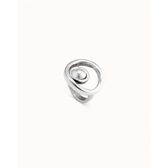 Make A Wish White Crystal Pearl Shell Ring Unode50 Jewelry And Accessories