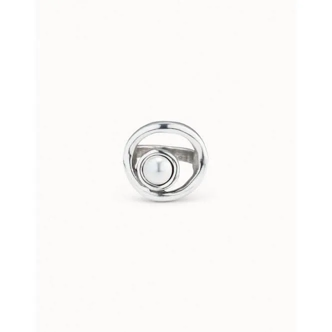Make A Wish White Crystal Pearl Shell Ring Unode50 Jewelry And Accessories