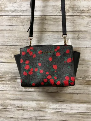 Michael Kors Bags Handbag Designer By Michael Kors In Black & Red, Size:Small