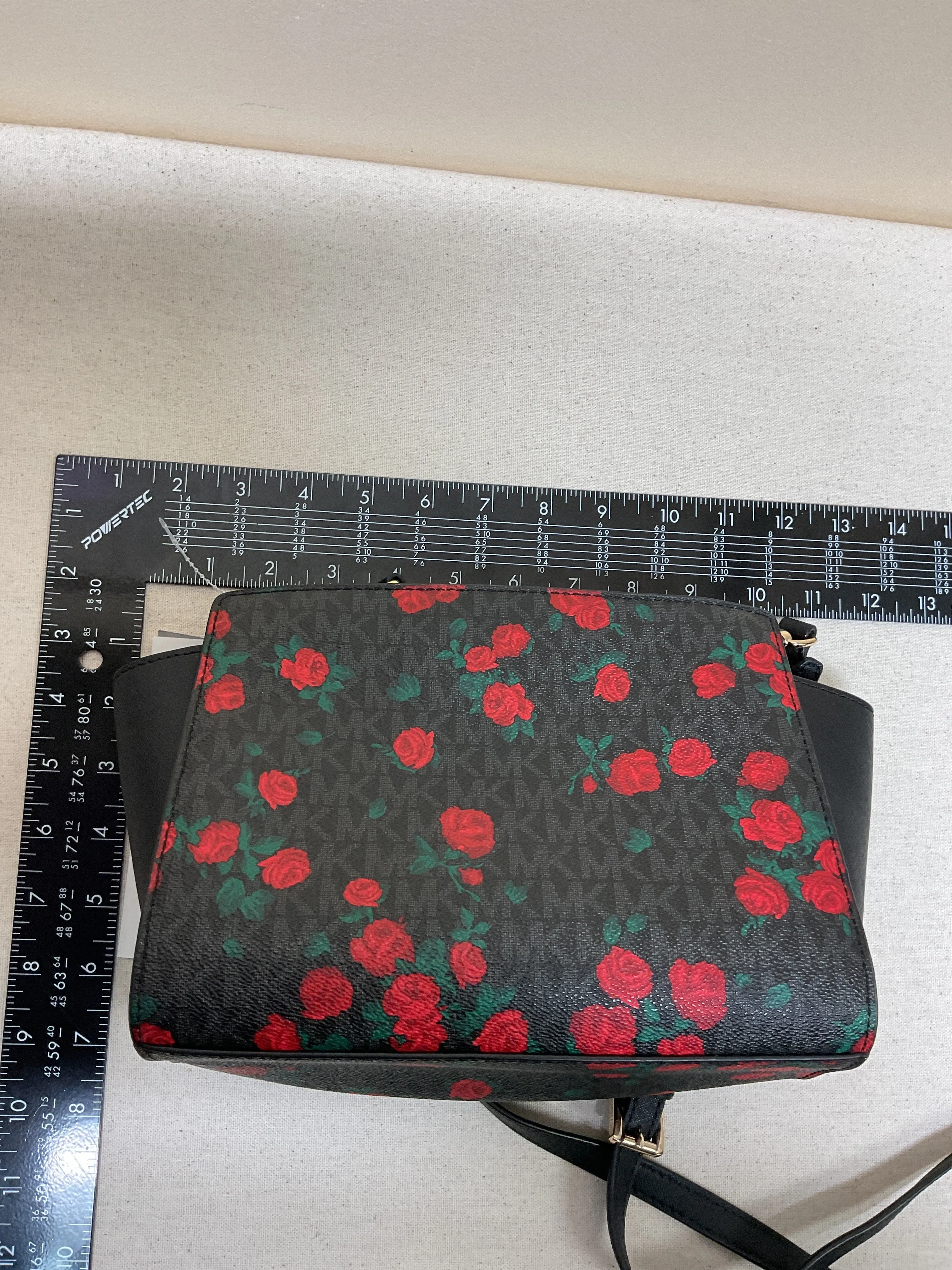 Michael Kors Bags Handbag Designer By Michael Kors In Black & Red, Size:Small