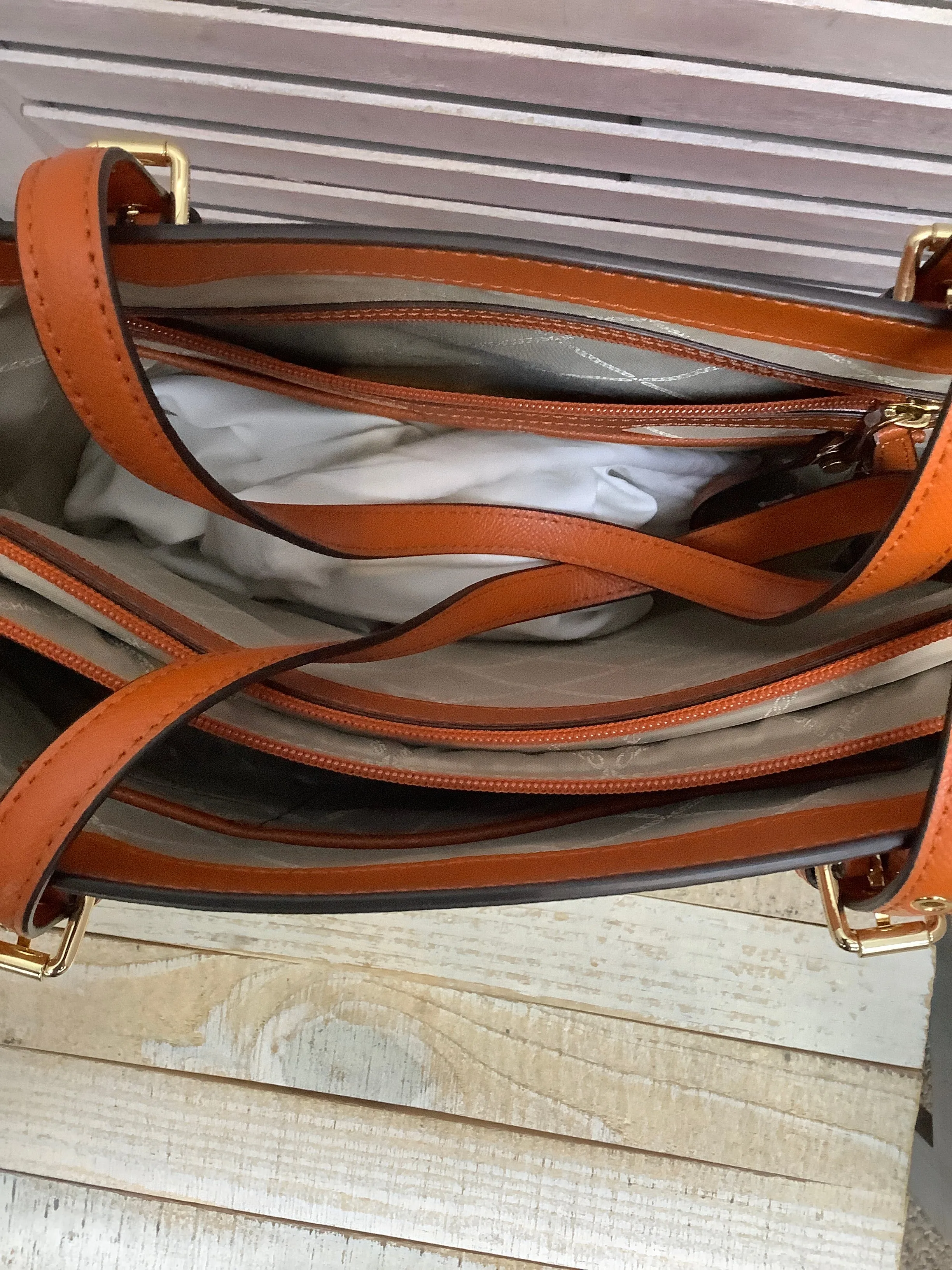 Michael Kors Bags Tote Designer By Michael Kors, Size: Large
