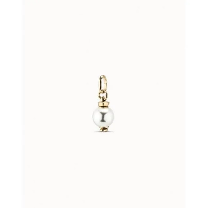 Moon Charm White Pearl Shell Charm CHA0080BPLORO0U Unode50 Jewelry And Accessories