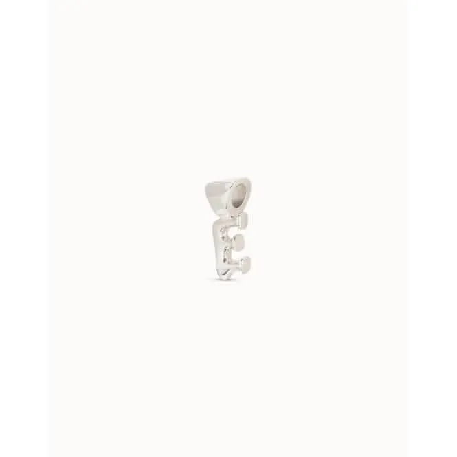 My E Silver Metal Charm Unode50 Jewelry And Accessories