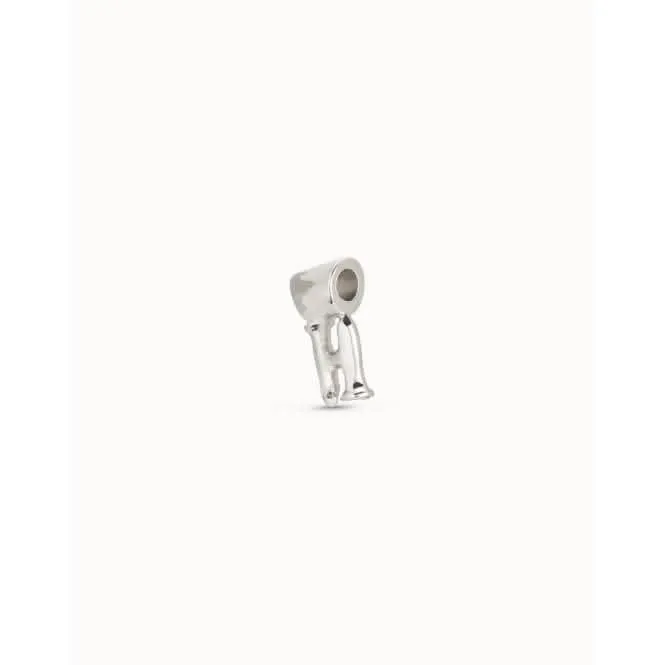 My H Silver Metal Charm Unode50 Jewelry And Accessories