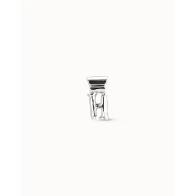 My H Silver Metal Charm Unode50 Jewelry And Accessories