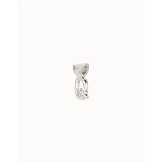 My Q Silver Metal Charm Unode50 Jewelry And Accessories