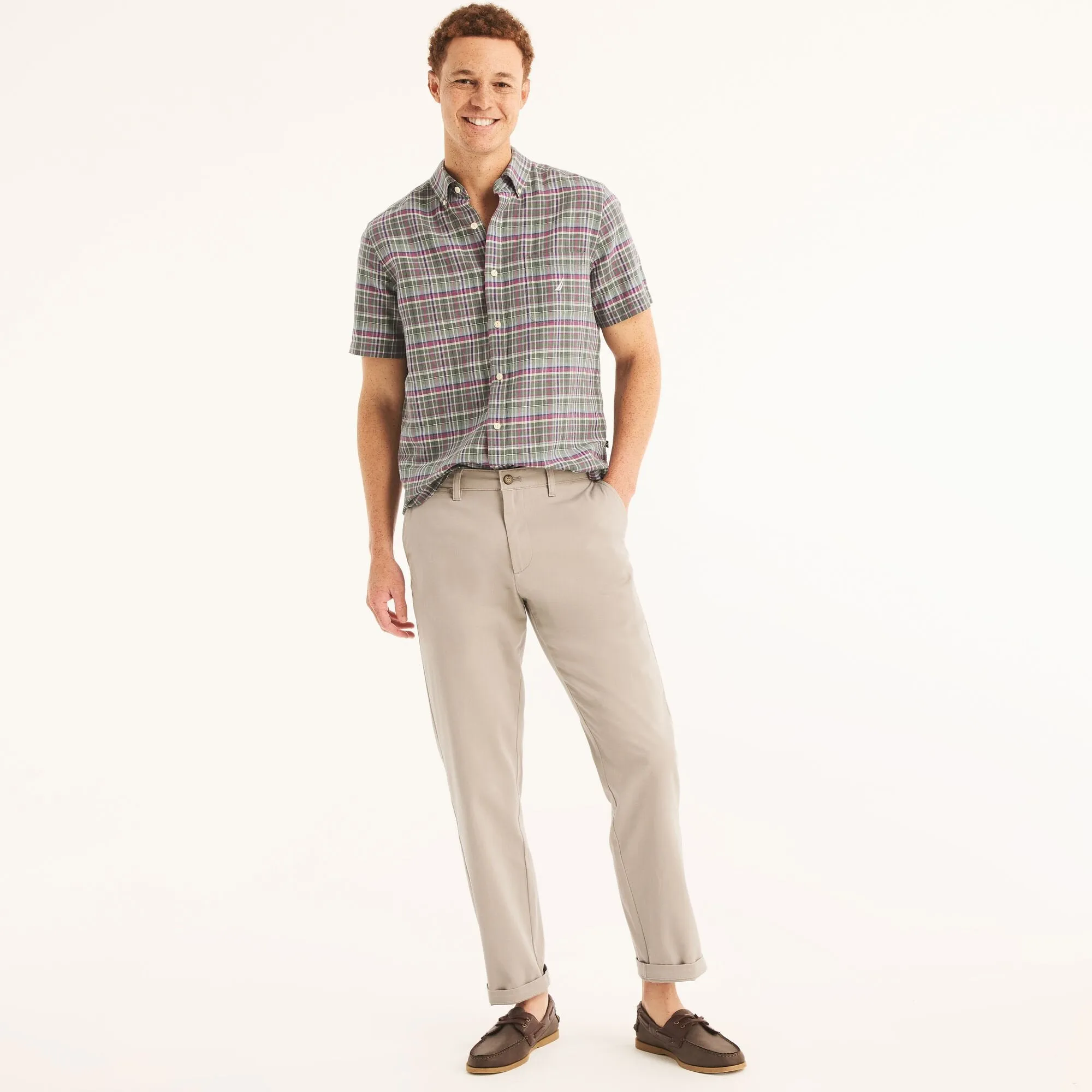Nautica Mens Classic Fit Deck Pant