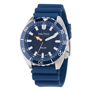 Nautica Mens Nautica Vintage Silicone Watch Nautica Clothing