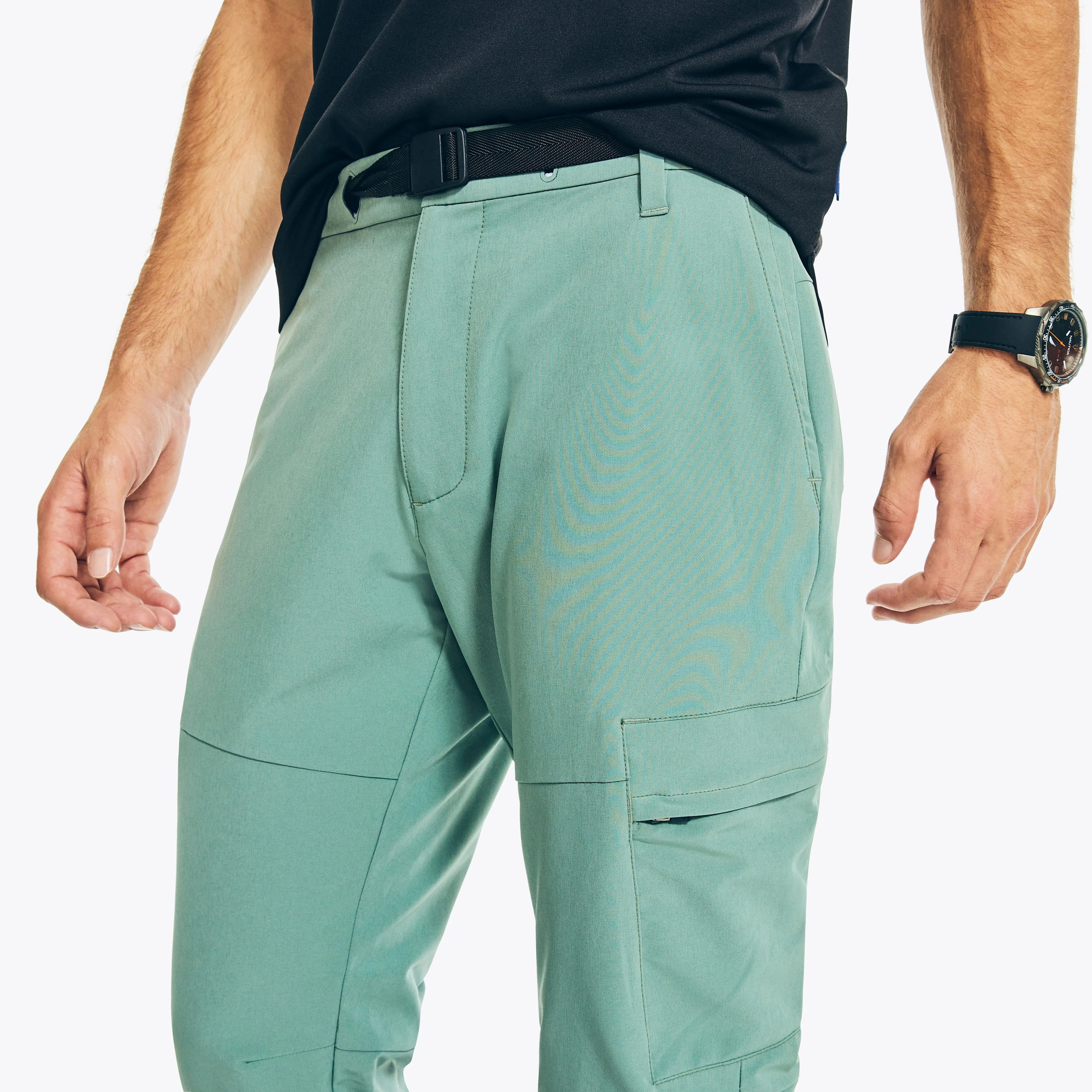 Nautica Mens Navtech Slim Fit Utility Pant