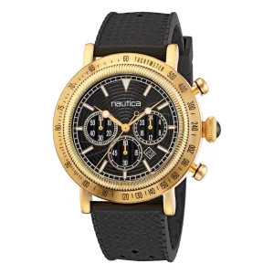 Nautica Men's Spettacolare Reissue Silicone Chronograph Watch Multi Nautica
