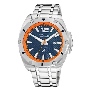 Nautica Men's Stainless Steel 3-Hand Watch Multi Nautica
