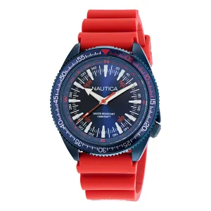 Nautica Nautica Vintage 3-Hand Silicone Watch Nautica Clothing