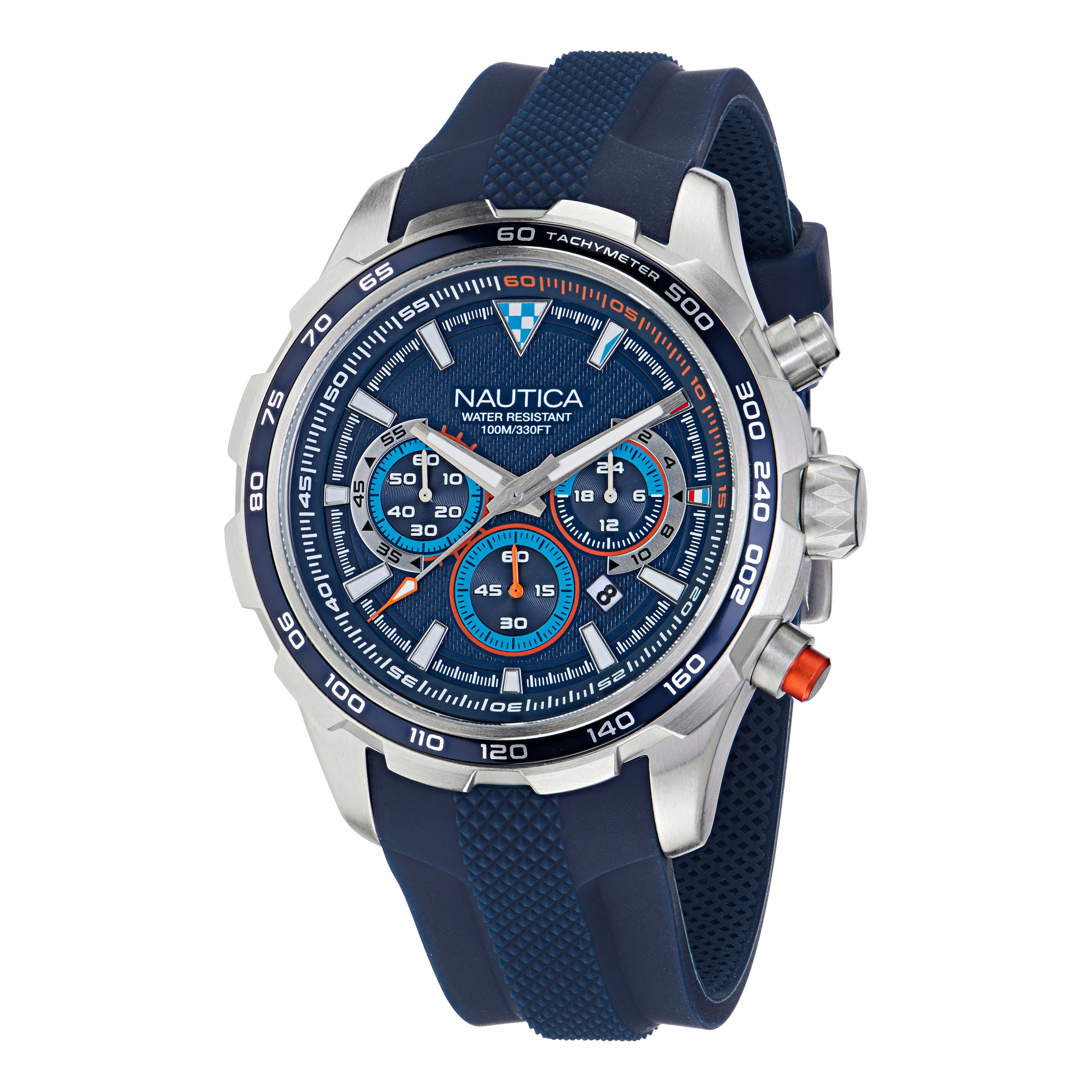 Nautica Nst Silicone Chronograph Watch Nautica Clothing