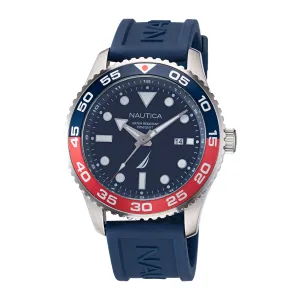 Nautica Pacific Beach Stainless Steel And Silicone Watch Nautica Clothing