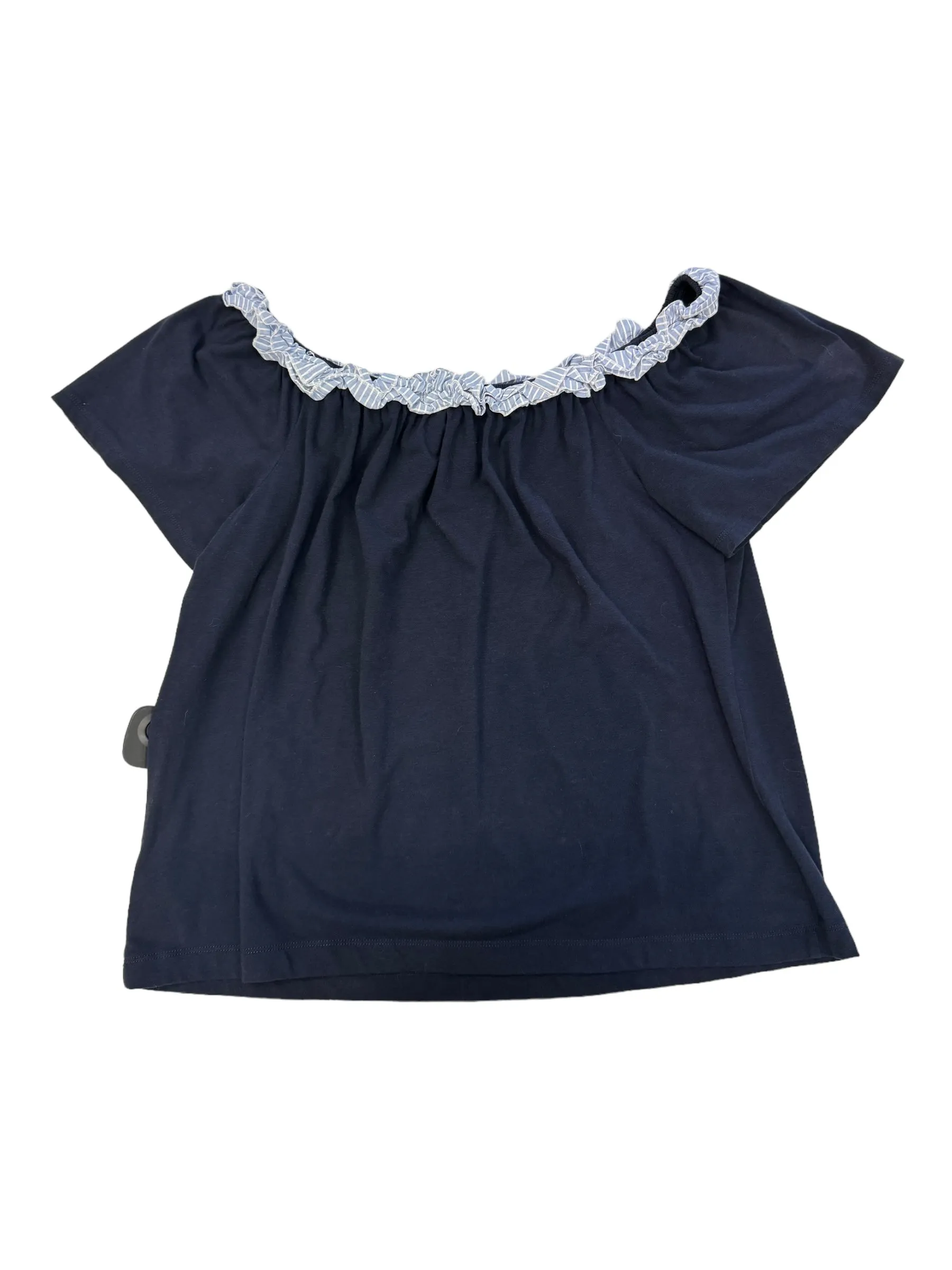 Navy Top Short Sleeve Designer Kate Spade, Size L Kate Spade Bags