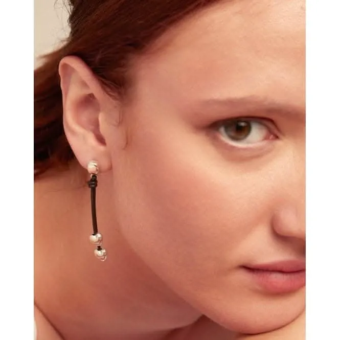 Pretty Love Silver Plated Hearts Earrings PEN0933MARMTL0U Unode50 Jewelry And Accessories
