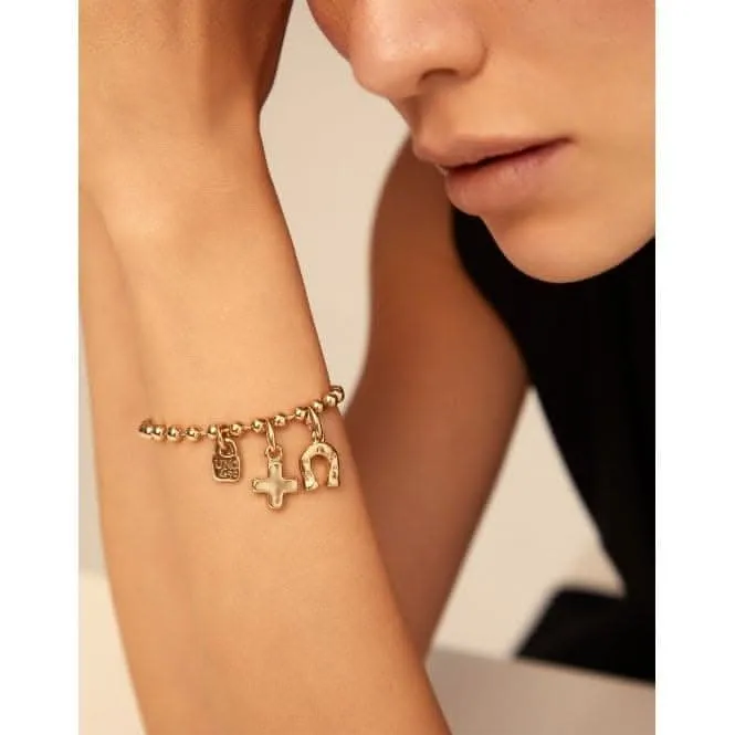 Rodeo Golden Metal Horseshoe Charm CHA0083ORO0000U Unode50 Jewelry And Accessories