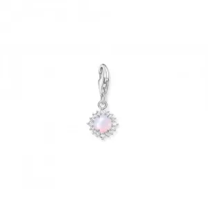 Silver Zirconia Shimmering Pink Charm 1866-166-7 Thomas Sabo Collectable Charms