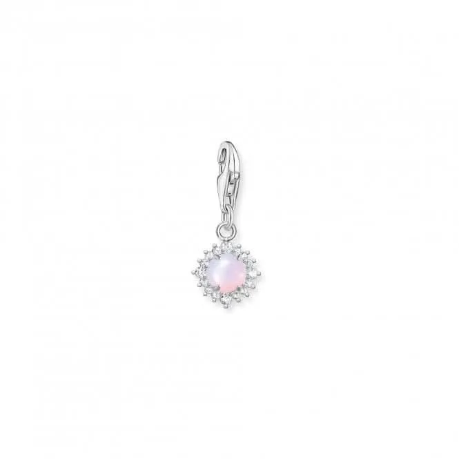 Silver Zirconia Shimmering Pink Charm 1866-166-7 Thomas Sabo Collectable Charms