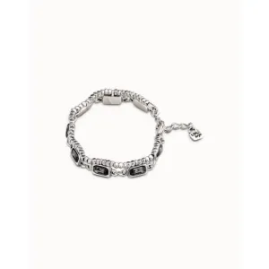 Snake Grey Faceted Crystal Bracelet Unode50 Jewelry And Accessories