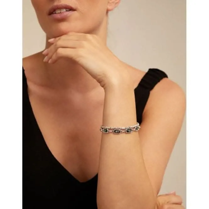 Snake Grey Faceted Crystal Bracelet Unode50 Jewelry And Accessories