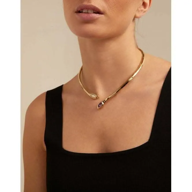Spring Multicolor Metal Faceted Crystal Necklace Unode50 Jewelry And Accessories