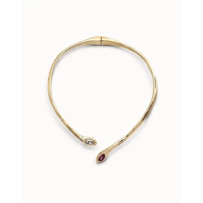 Spring Multicolor Metal Faceted Crystal Necklace Unode50 Jewelry And Accessories