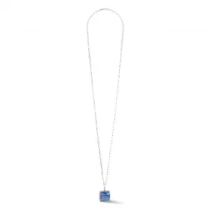 Stainless Steel Blue Silver Necklace 1201/10-0717 Coeur De Lion Jewellery