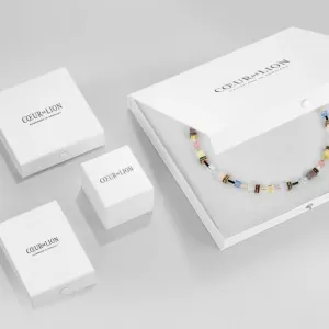 Stainless Steel Crystal White-Silver Bracelet 1113/30-1417 Coeur De Lion Jewellery