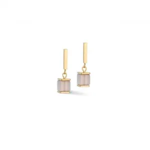 Stainless Steel Grey Nude Ear Studs 4425/21-1229 Coeur De Lion Jewellery