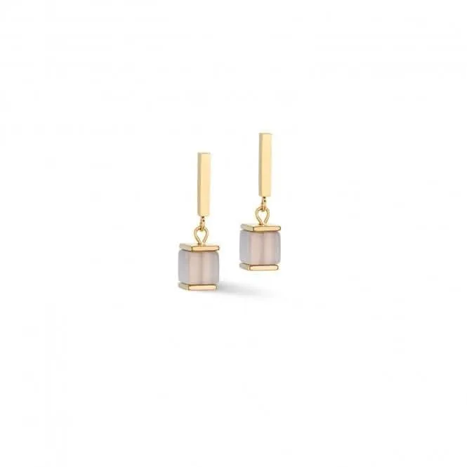 Stainless Steel Grey Nude Ear Studs 4425/21-1229 Coeur De Lion Jewellery