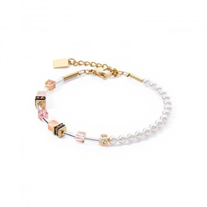Swarovski Crystal Apricot Bracelet 4087/30-0230 Coeur De Lion Jewellery